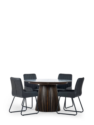 Arya  Extending Dining Table – Julian Bowen, view 10