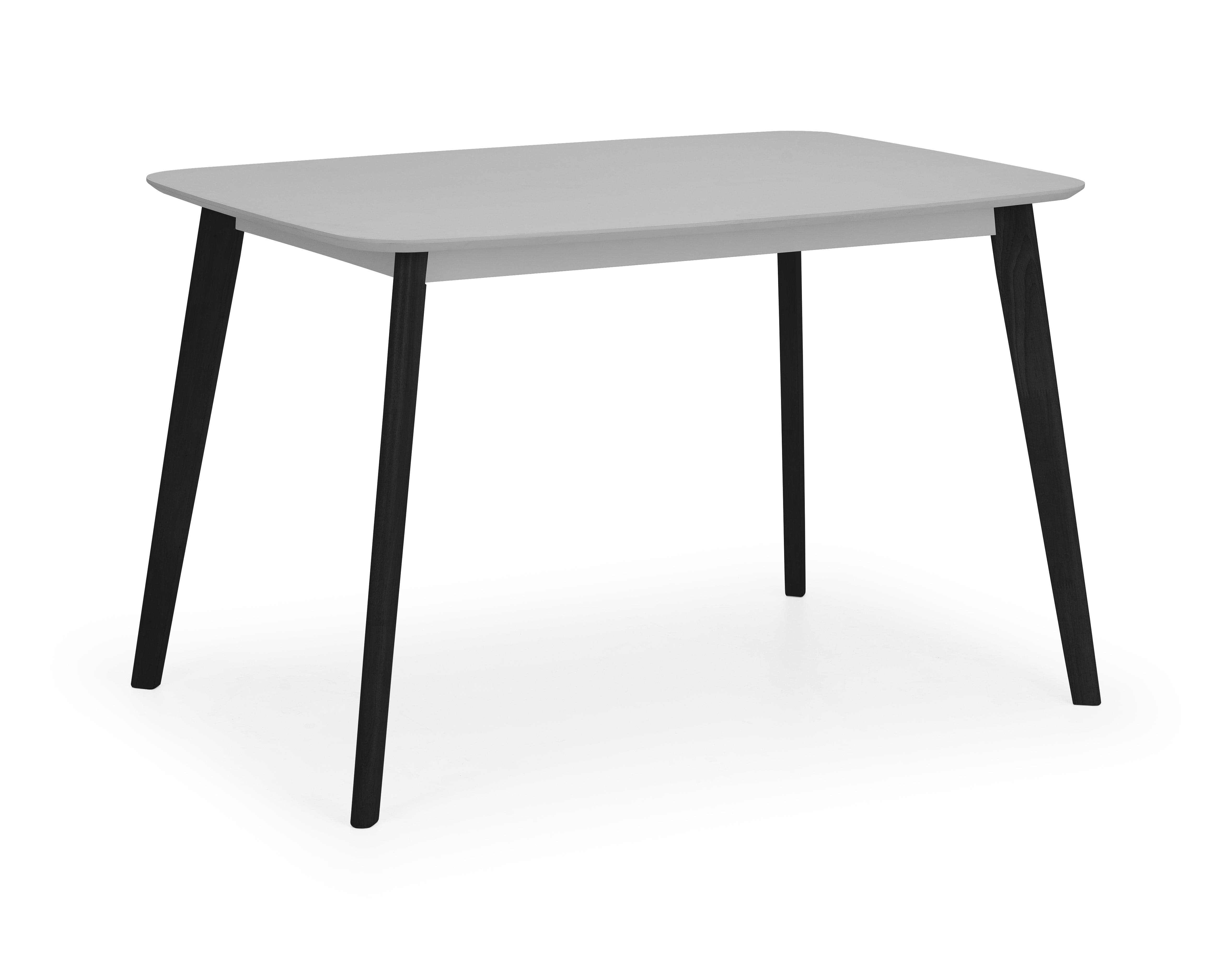 Casa Rectangular Dining Table - Grey/Black – Julian Bowen
