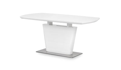 Como High Gloss Extending Table - White – Julian Bowen