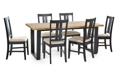 Hilton Dining Table – Julian Bowen, view 3