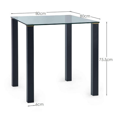 Piero Square Table – Julian Bowen, view 3
