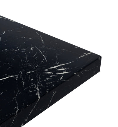 Rome Dining Table - Black – Julian Bowen, view 5