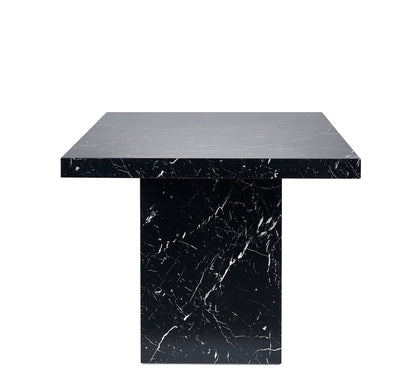 Rome Dining Table - Black – Julian Bowen, view 2
