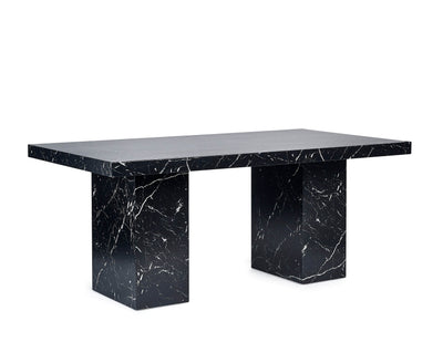 Rome Dining Table - Black – Julian Bowen