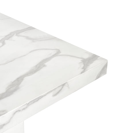 Rome Dining Table - White – Julian Bowen, view 4