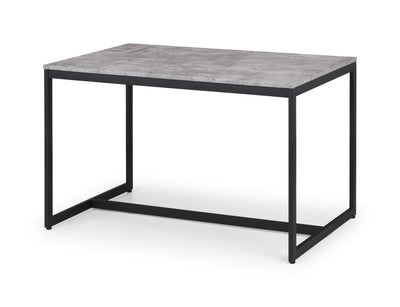 Staten Concrete Dining Table – Julian Bowen