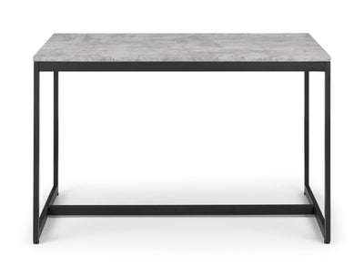 Staten Concrete Dining Table – Julian Bowen, view 2