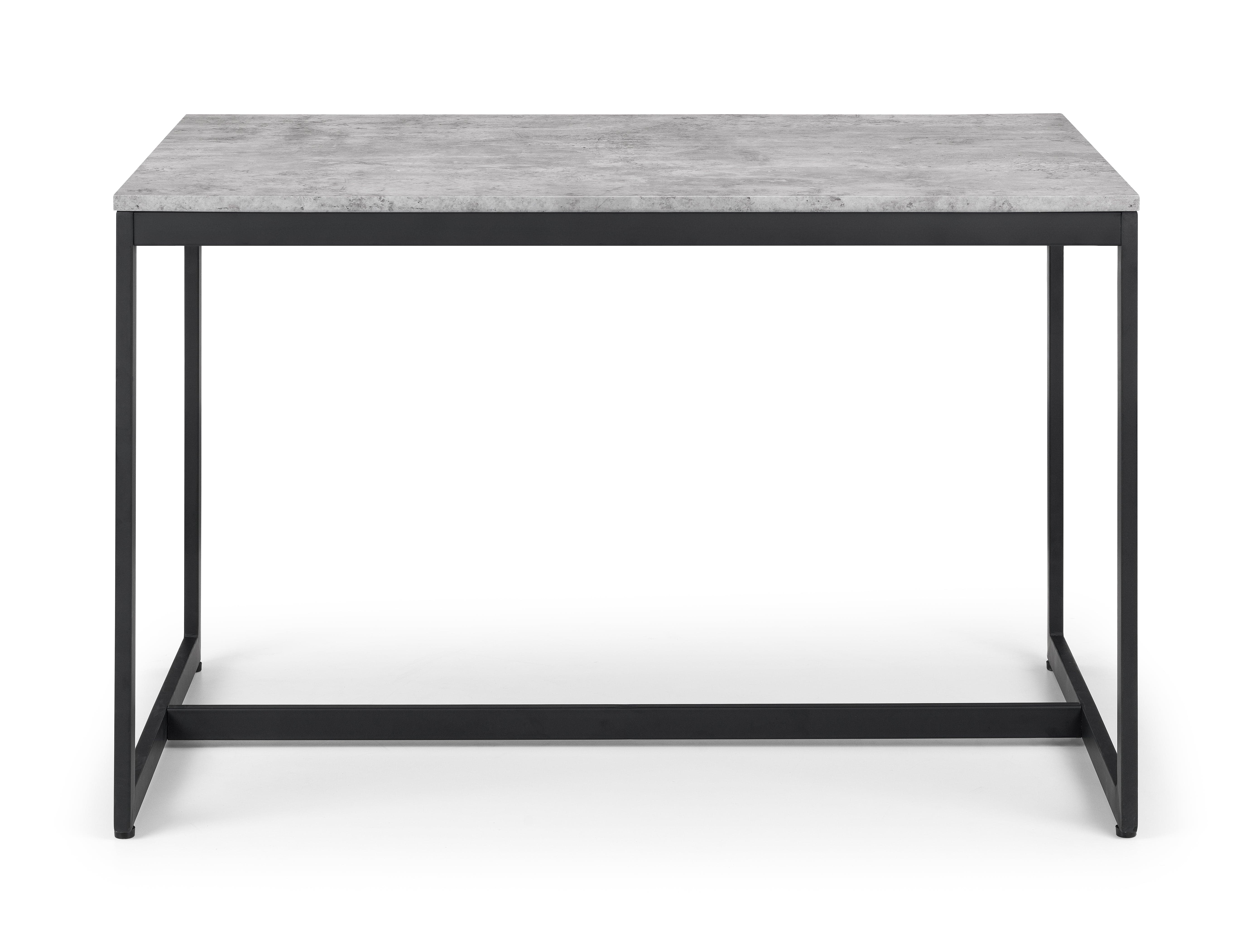 Staten Concrete Dining Table – Julian Bowen, view 2