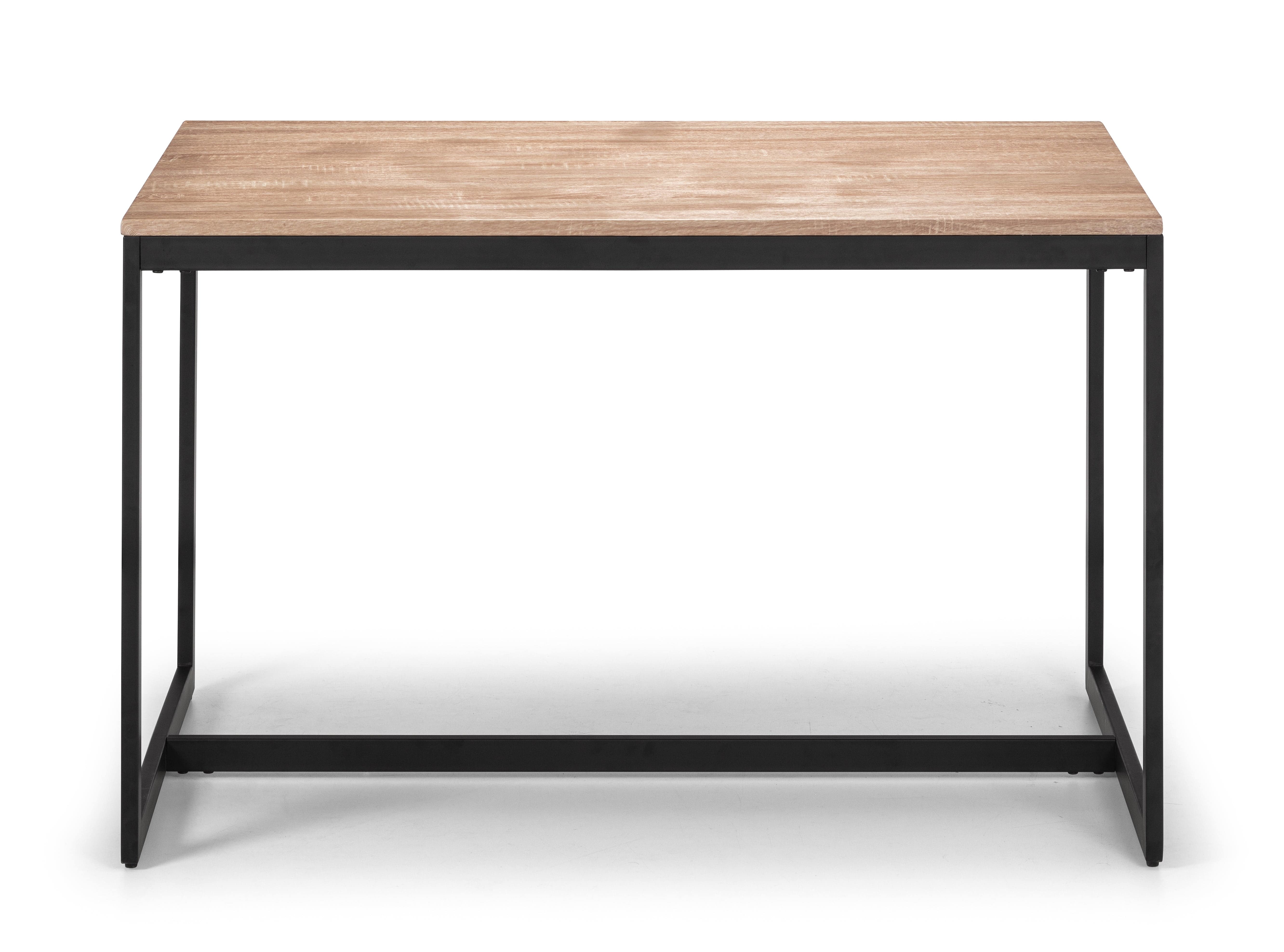 Tribeca Dining Table - Sonoma Oak – Julian Bowen, view 2