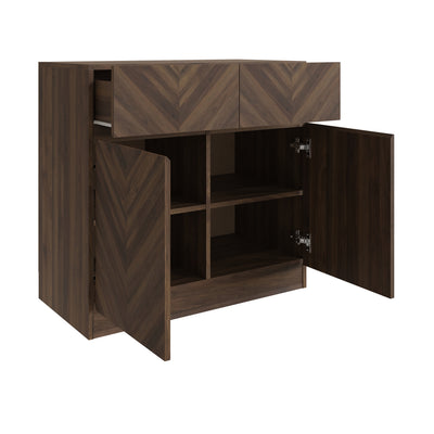 Catania Compact Sideboard – Royal Walnut