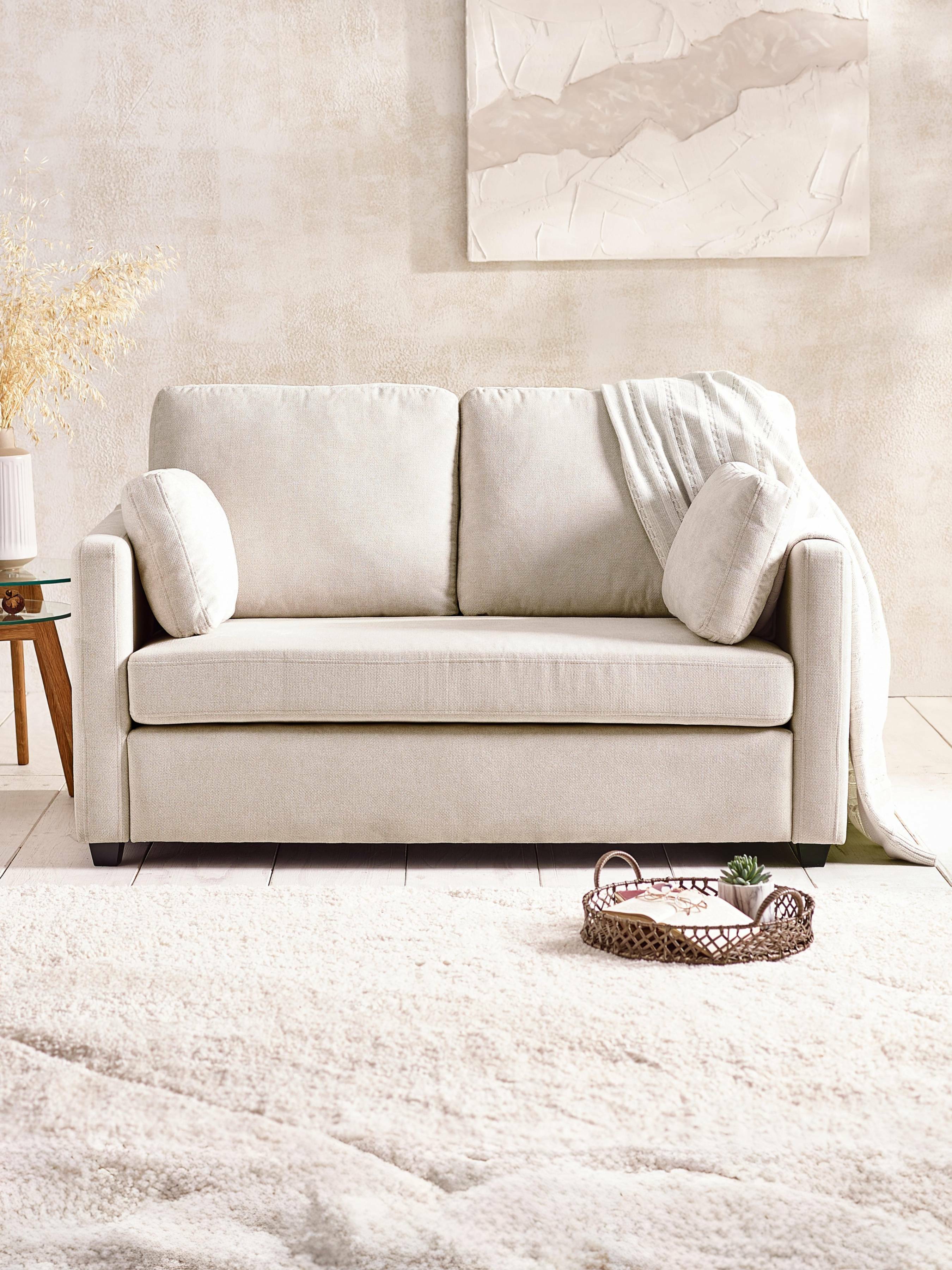 Ottilie Natural Chenille 2 Seater Sofa – Julian Bowen, view 12