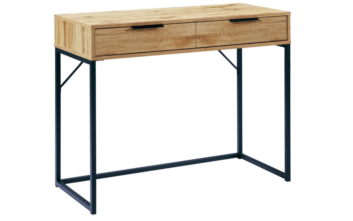 Bali 2 Drawer Dressing Table/Desk – Julian Bowen, view 2
