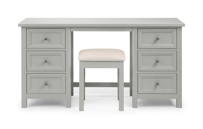 Maine Dressing Table- Dove Grey – Julian Bowen, view 5
