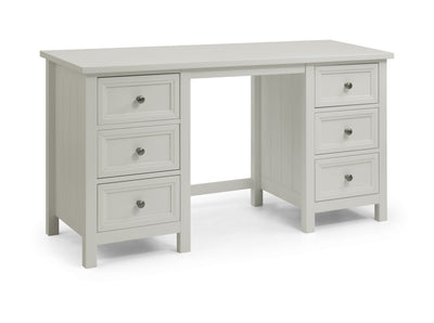 Maine Dressing Table- Dove Grey – Julian Bowen
