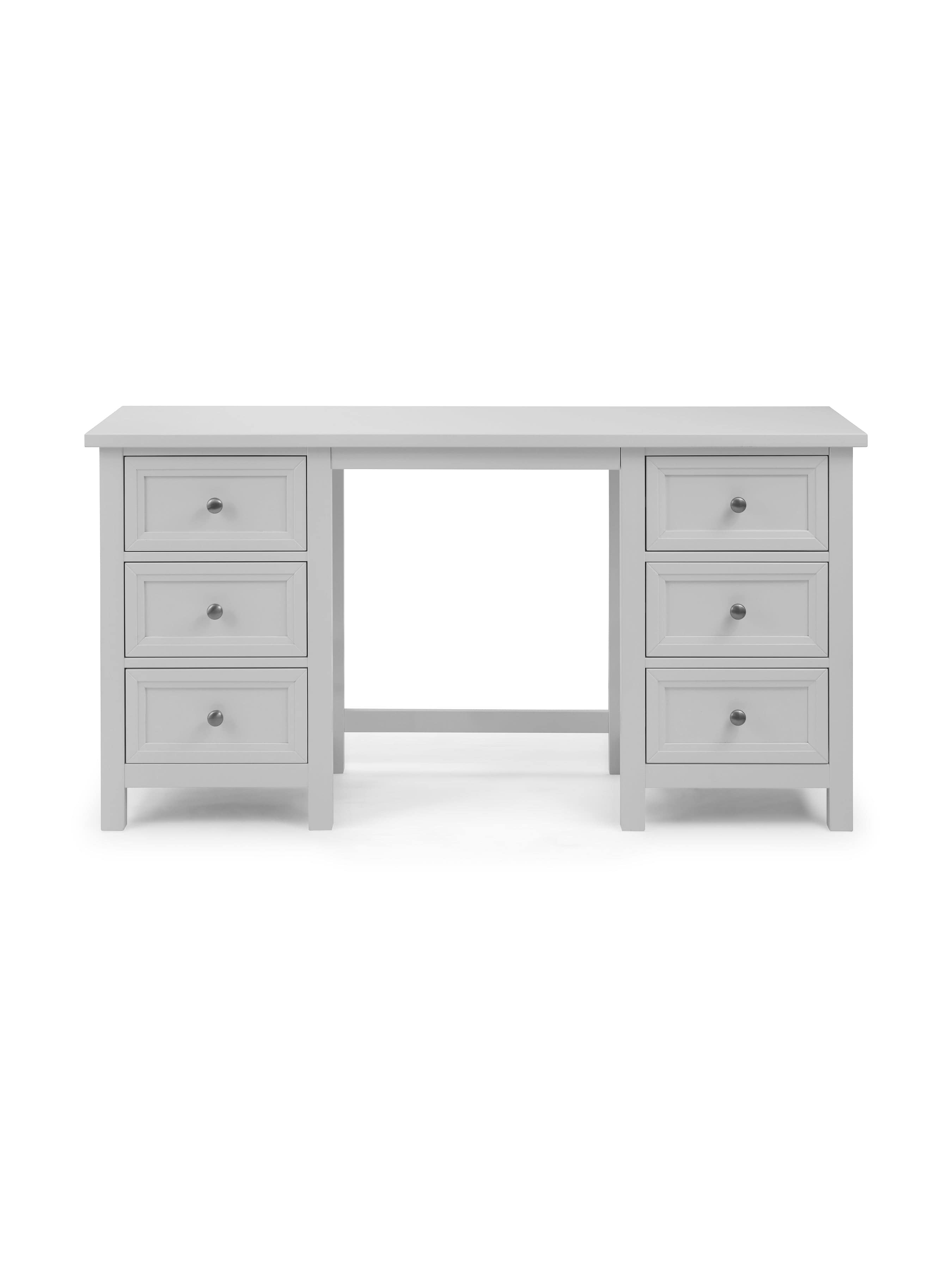 Maine Dressing Table- Dove Grey – Julian Bowen, view 4