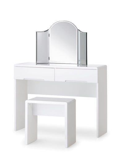 Manhattan Dressing Table With 2 Drawers – Julian Bowen, view 3