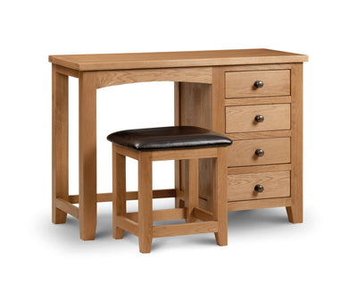 Marlborough Single Pedestal Dressing Table Ass – Julian Bowen