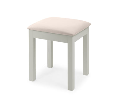 Maine Dressing Stool- Dove Grey – Julian Bowen