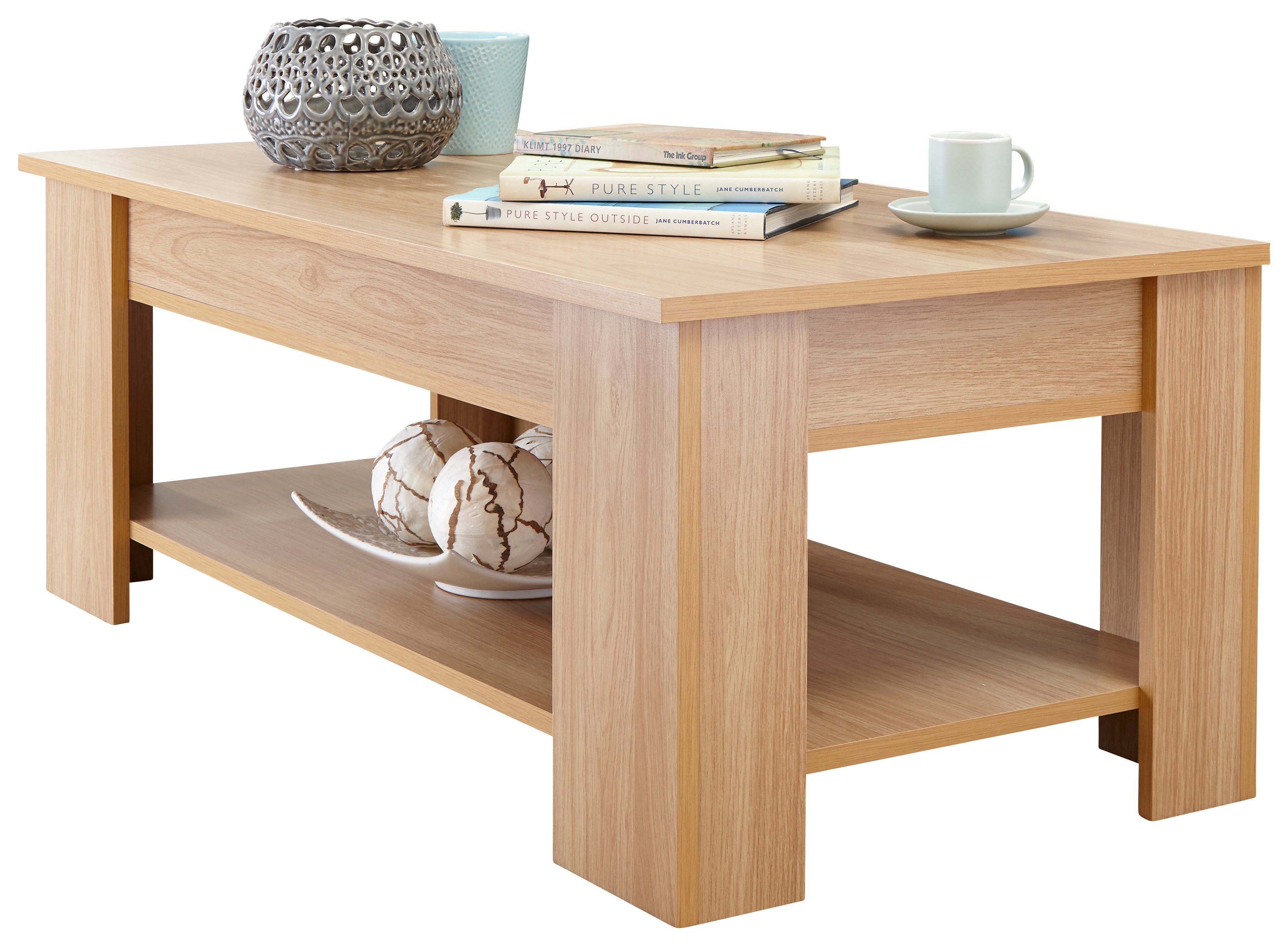 Lift Up Coffee Table – Oak