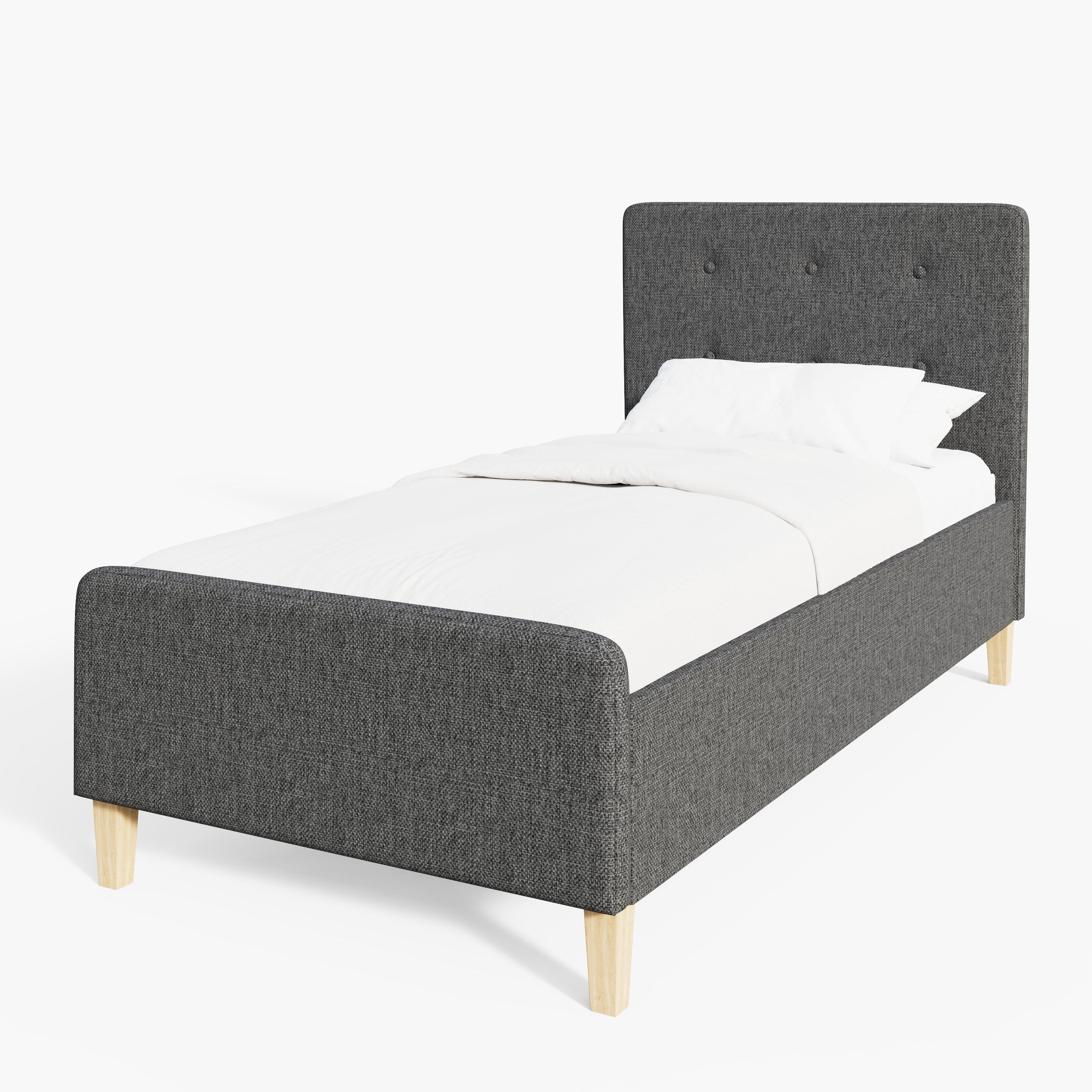 Ashbourne Ottoman Bed Dark Grey – GFW