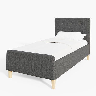 Ashbourne Ottoman Bed Dark Grey – GFW