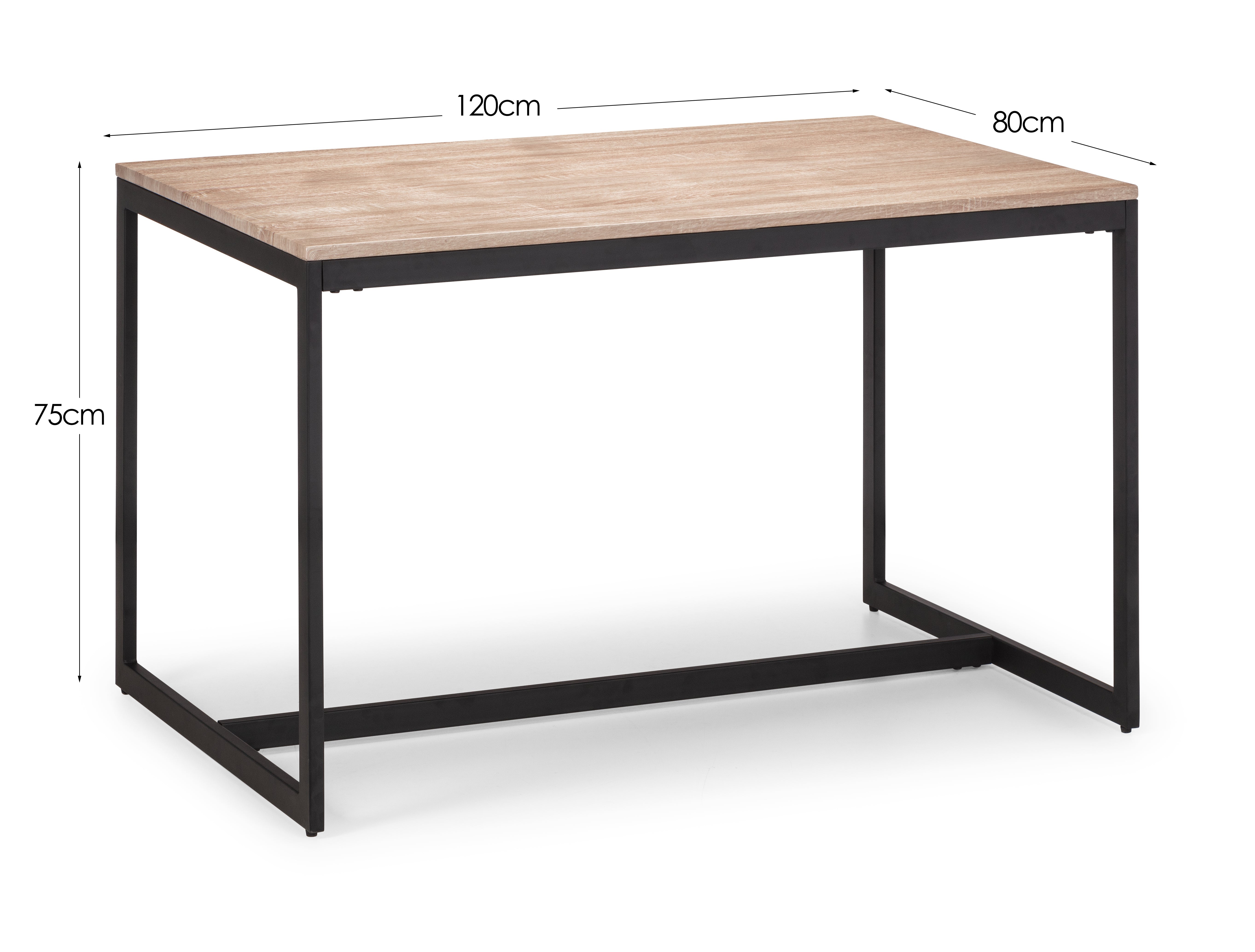 Tribeca Oak Table and 4 Monroe Chairs