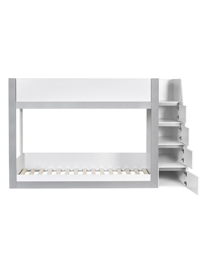 Gaia Bunk Bed - White and Silver – Julian Bowen, view 7