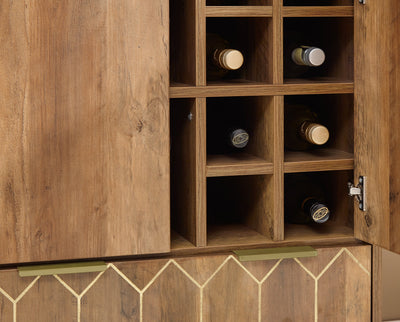 Orleans Wine Cabinet Mango – GFW, view 6