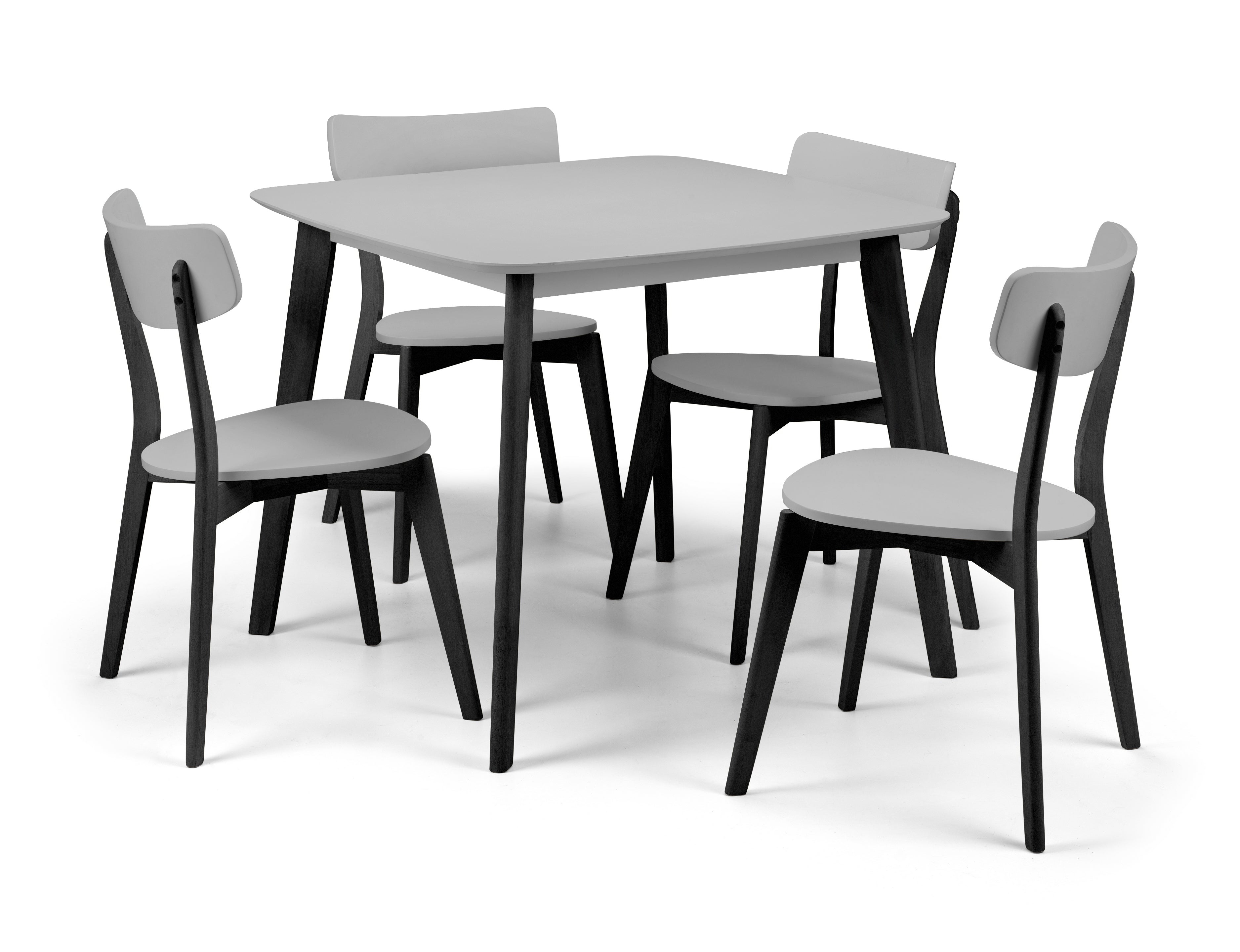 Casa Dining Chairs Grey/Black (Set of 2) – Julian Bowen, view 5