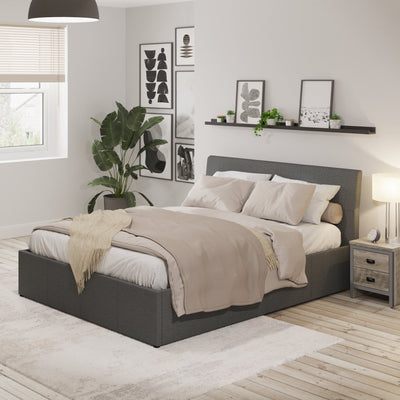 Ascot 135cm Ottoman – Grey