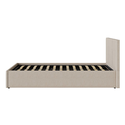 Side Lift Ottoman Bed Natural – GFW, view 17