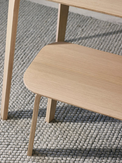 Kaito Oak Curved Leg Bench – Julian Bowen, view 2