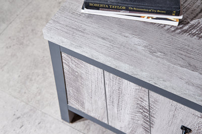 Boston 2 Door TV Unit Grey – GFW, view 10