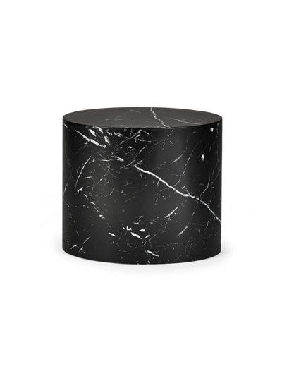 Toba Nest of 2 Black Marble Effect Tables – Julian Bowen