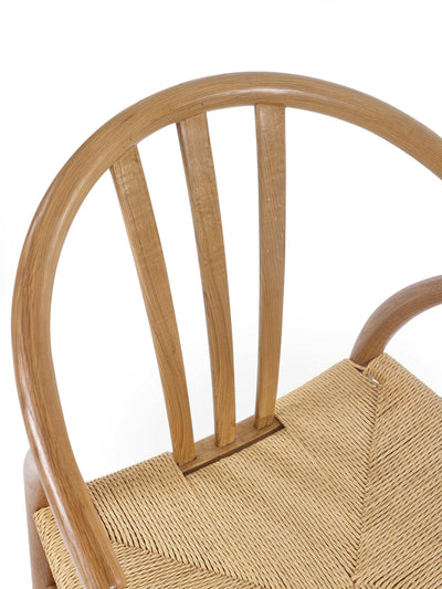 Symi Natural Oak Dining Chairs (Set of 2) – Julian Bowen, view 5