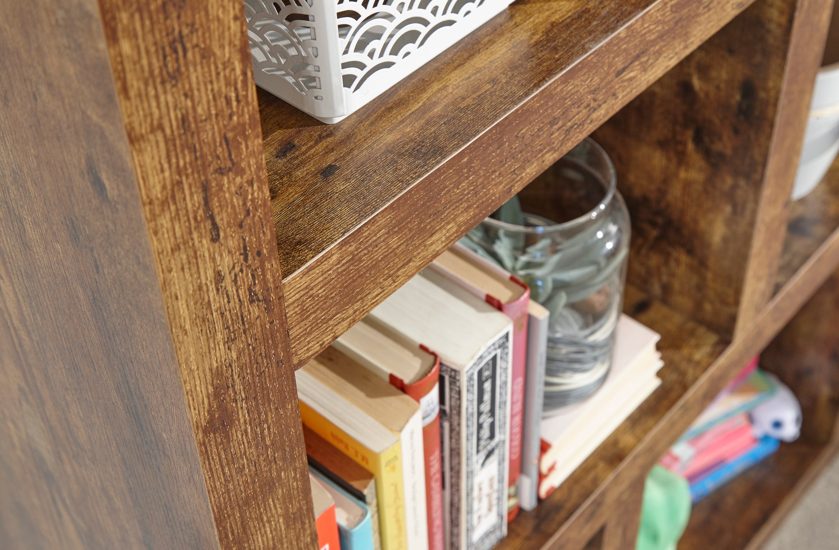 Jakarta Tall Open Shelving Unit Mango – GFW, view 7