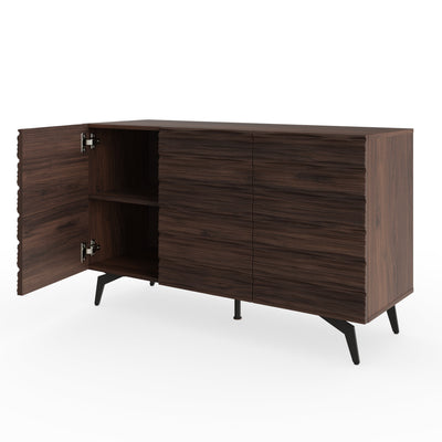 Bantham Large Sideboard Dark Walnut – GFW, view 6