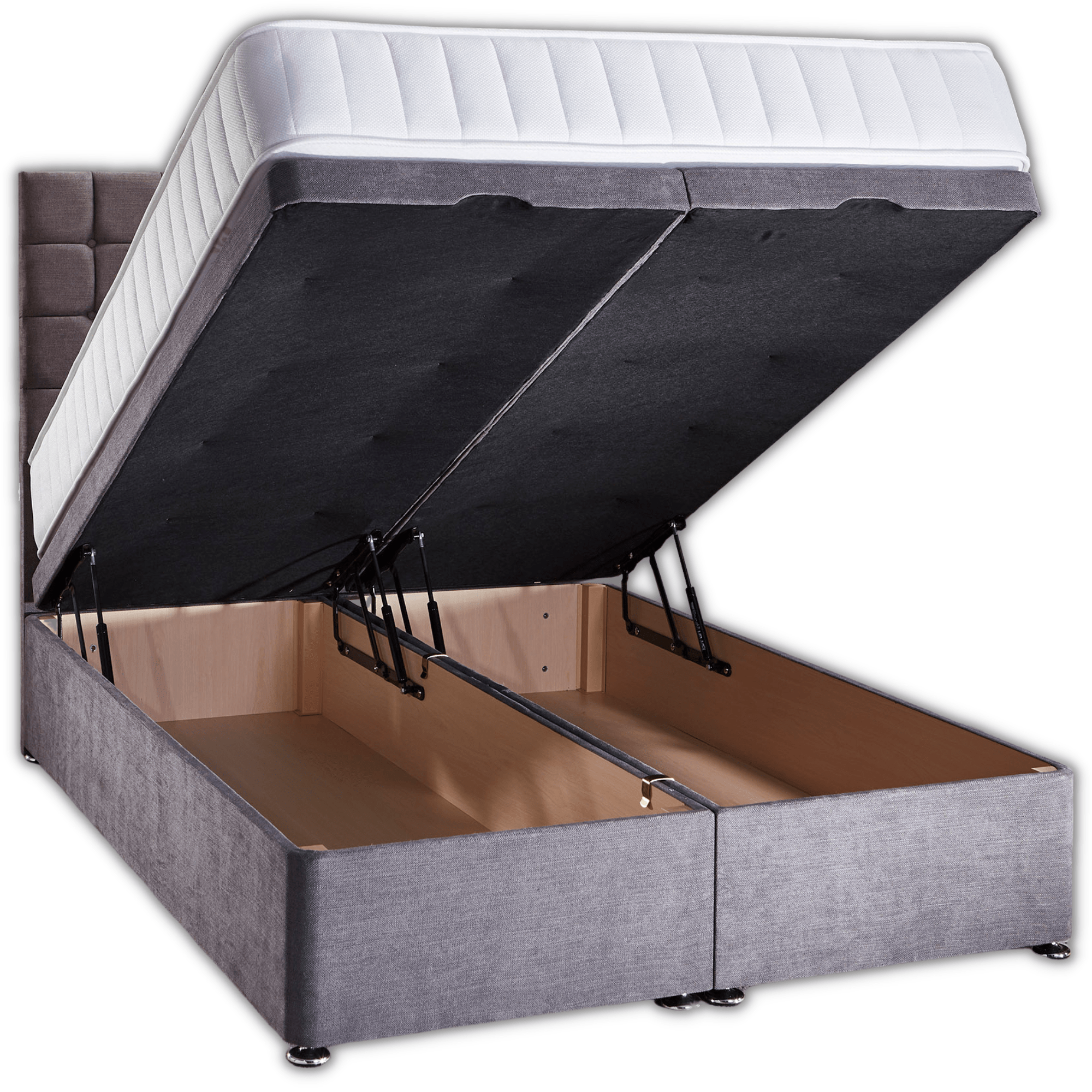 Luxury Ottoman Divan Base (End Lift) – Any Bed, view 2