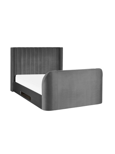 Clara Ottoman TV Bed - Dark Grey – Julian Bowen, view 7