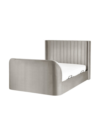 Clara Ottoman TV Bed  - Light Grey – Julian Bowen, view 35