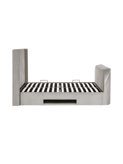 Clara Ottoman TV Bed  - Light Grey – Julian Bowen, view 14
