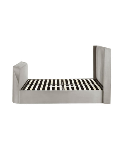 Clara Ottoman TV Bed  - Light Grey – Julian Bowen, view 15