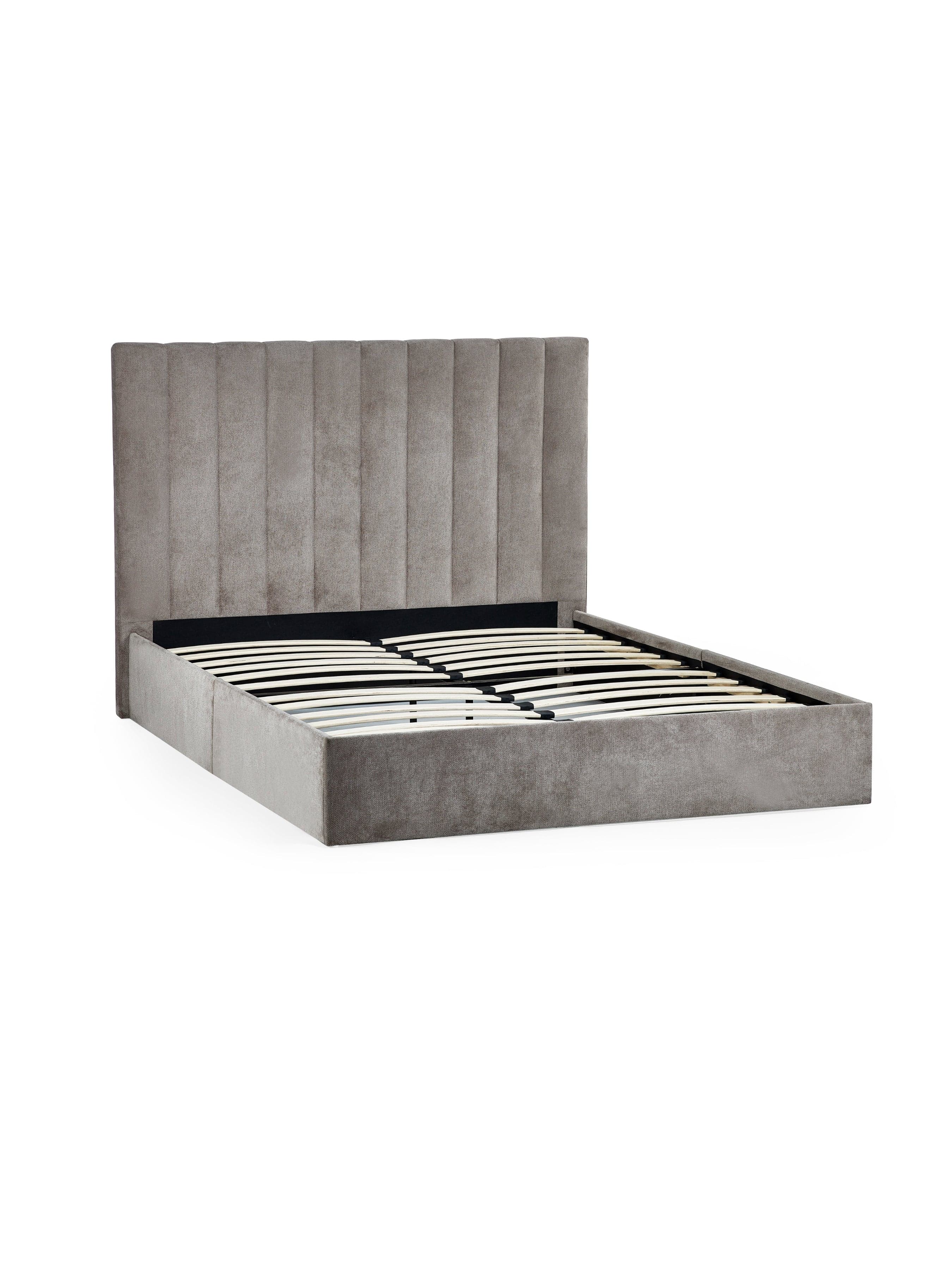 Eloise Bed - Grey – Julian Bowen, view 4