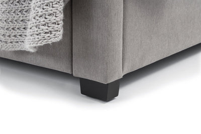 Fullerton 4 Drawer Bed - Grey – Julian Bowen, view 6