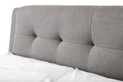Fullerton 4 Drawer Bed - Grey – Julian Bowen, view 3