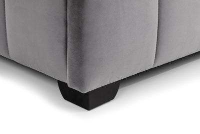 Gatsby Bed - Light Grey – Julian Bowen, view 8