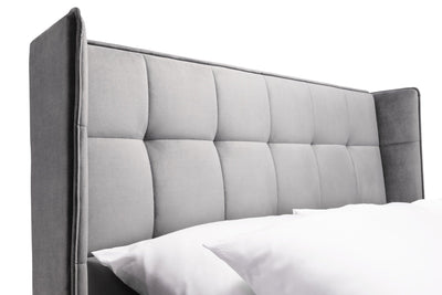 Gatsby Bed - Light Grey – Julian Bowen, view 5