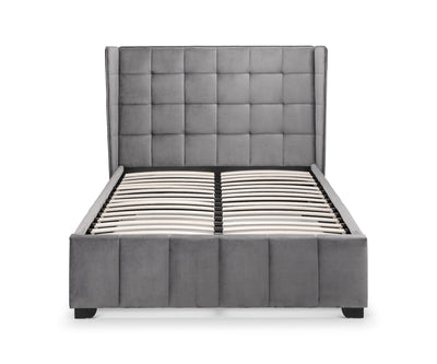 Gatsby Bed - Light Grey – Julian Bowen, view 4