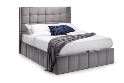 Gatsby Storage Ottoman Bed - Light Grey – Julian Bowen