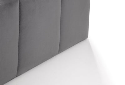Gatsby Storage Ottoman Bed - Light Grey – Julian Bowen, view 12